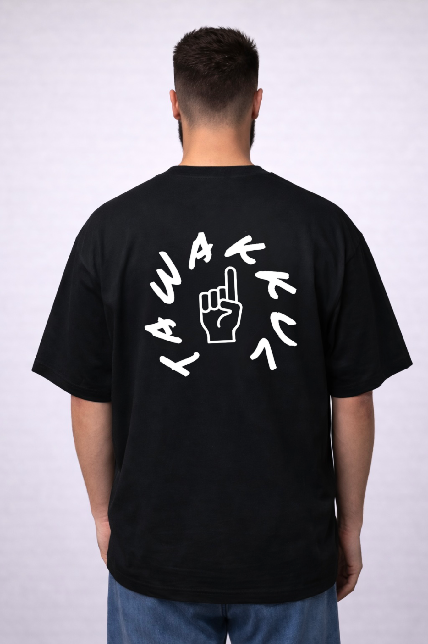 TAWAKKUL) Oversize T-Shirt– Premium Baumwolle | Minimalistisches Design