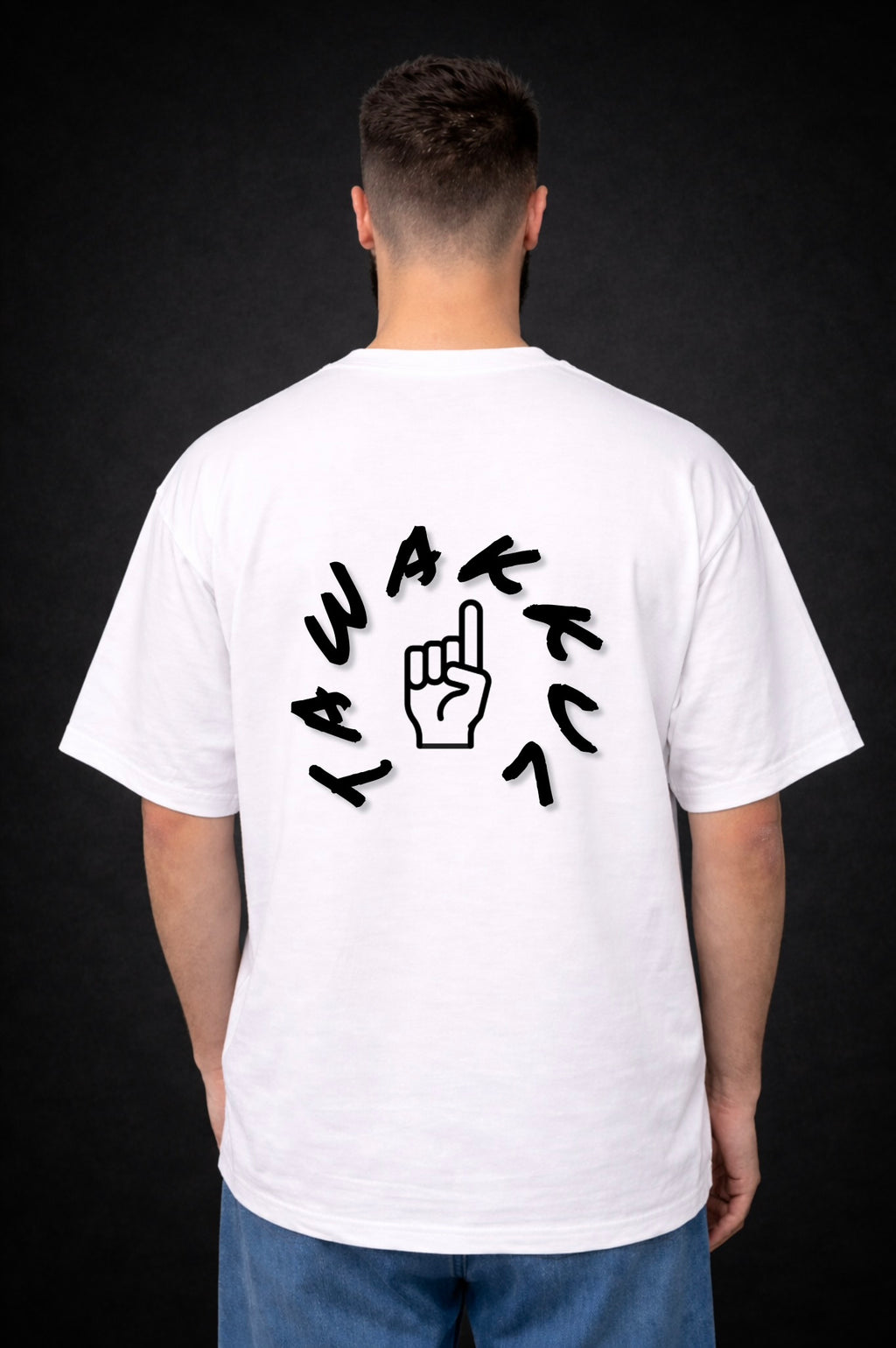 TAWAKKUL) Oversize T-Shirt– Premium Baumwolle | Minimalistisches Design